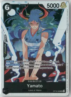 OP16-098 Yamato SR The Time To Battle One Piece TCG English Card NM - Image 1