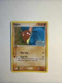Pokemon Diglett EX Crystal Guardians Reverse Holo Card 50/100 LP - Image 1