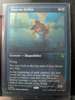 Vesuvan Drifter - Extended Art Etched Foil 110 UL MTG SealedinSleeve - Image 1