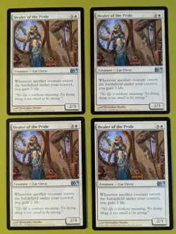 Healer of the Pride x4 Magic 2013 M13 4x Playset Magic the Gathering MTG - Image 1
