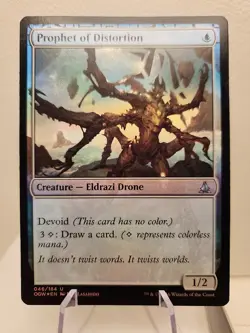 MTG Prophet of Distortion Oath of the Gatewatch 046/184 Foil Uncommon - Image 1