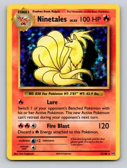 Ninetales 15/108 Holo Rare 2016 XY Evolutions Pokemon Holo NM! - Image 1