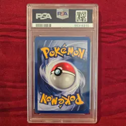 2000 Pokemon Neo Genesis Jumpluff Holo #7 PSA 6 EX-MT WOTC Half Subtle Swirl - Image 3
