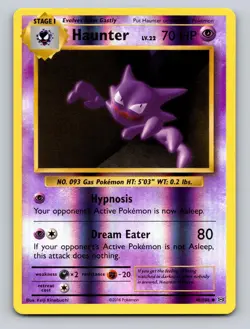 Haunter 48/108 Uncommon Evolutions Pokemon Reverse Holo NM - Image 1