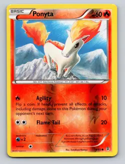 Ponyta 14/83 Common Generations Pokemon Reverse Holo NM - Komiya Art - Image 1