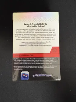 Pokemon TCG Scarlet & Violet Prismatic Evolutions Booster Bundle 6 Packs Sealed - Image 2