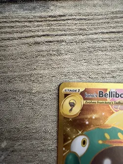 Pokemon TCG Iono's Bellibolt ex - 188/159 - Gold Hyper Rare - Journey Together - Image 3