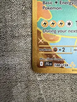 Pokemon TCG Iono's Bellibolt ex - 188/159 - Gold Hyper Rare - Journey Together - Image 4
