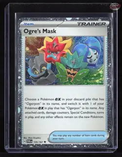 Ogre's Mask (Cosmos Holo) Twilight Masquerade TWM 159/167 - NM - Image 1