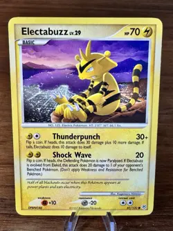 2007 Pokemon TCG - Diamond & Pearl Electabuzz Regular 81/130 - Image 1