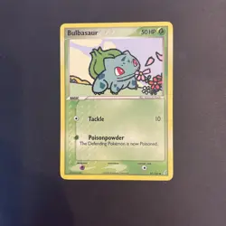 Pokemon TCG Bulbasaur EX Crystal Guardians 45/100 Common Starter! 🍃 - Image 1