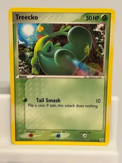 Treecko 70 NEAR MINT Emerald 106 Pokemon - Image 2