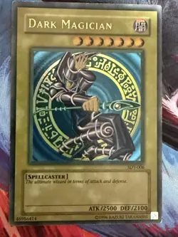 Dark Magician SDY-006 Ultra Rare Starter Deck: Yugi Yu-Gi-Oh Unlimited LP - Image 1