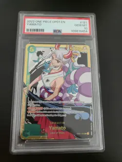 Yamato OP01-121 Secret Rare SEC One Piece TCG PSA 10 ENGLISH - Image 1
