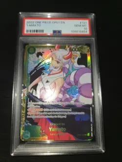 Yamato OP01-121 Secret Rare SEC One Piece TCG PSA 10 ENGLISH - Image 2