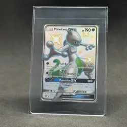 2019 Pokemon MEWTWO GX Hidden Fates Full Art #SV59 Sun & Moon PACK FRESH MINT MT - Image 1
