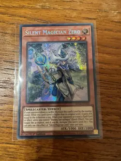 Silent Magician Zero - MP25-EN060 - Prismatic Secret Rare YuGiOh - Image 1