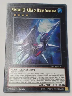 Number 101: Silent Honor ARK●YUGIOH●DUDE●2019●PORTUGUESE●ULTRA RARE●1st●NM●B158 - Image 1