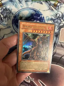 (A2) Tyrant Dragon 1st Edition LOD-034 Ultra Rare Yugioh HP/DMG - Image 5