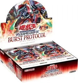 PRE Yugioh Card BURST PROTOCOL Sealed Box in Japanese KONAMI from Japan NEW - Image 1
