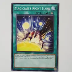 Magician's Right Hand - MACR-EN049 - HP/DMG - Common - Unlimited - Yugioh - Image 1