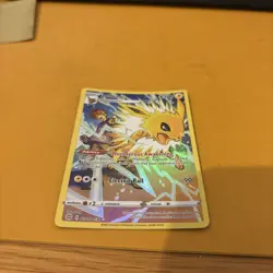 Pokemon TCG Jolteon TG04/TG30 Swsh09 Trainer Gallery Holo Card Brilliant Stars - Image 1