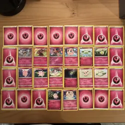 32x Pokemon Card Fairy Type Bundle (Some Reverse Holo + Holo) -Discontinued Rare - Image 1