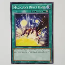 Magician's Right Hand - MACR-EN049 - HP - Common - Unlimited - Yugioh - Image 1