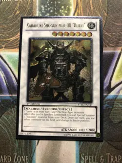 * KARAKURI SHOGUN MDL 00 "BUREI" * 1ST EDITION ULTIMATE RARE STBL-EN043 YUGIOH! - Image 1