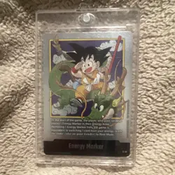 Dragon Ball Super Card Game Energy Marker Son Goku Foil E-42 English - Image 1