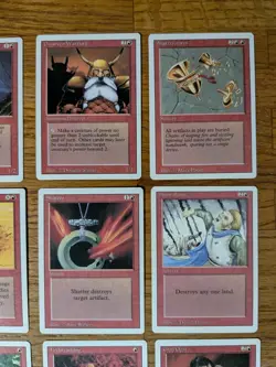 Lot of 20 Magic the Gathering MTG Red Cards - Revised 3rd Edition - LP, No Dupes - Image 4