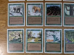 Lot of 20 Magic the Gathering MTG Green Cards Revised 3rd Edition - LP, No Dupes - Image 3