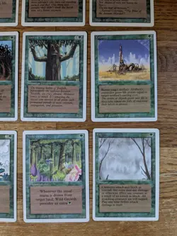 Lot of 20 Magic the Gathering MTG Green Cards Revised 3rd Edition - LP, No Dupes - Image 5