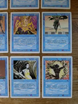 Lot of 20 Magic the Gathering MTG Blue Cards Revised 3rd Edition - LP, No Dupes - Image 5