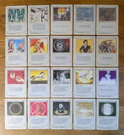 Lot of 20 Magic the Gathering MTG White Cards Revised 3rd Edition - LP, No Dupes - Image 1