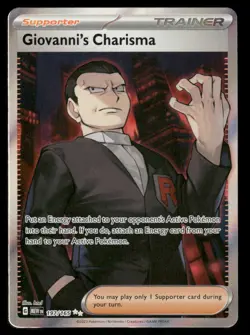 Pokemon Cards Giovanni's Charisma 197/165 151 Ultra Rare NM *2 - Image 1