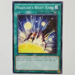 Magician's Right Hand - MACR-EN049 - MP - Common - 1st ed - Yugioh - Image 1