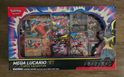 Pokemon TCG: Mega Lucario ex Premium Figure Collection Factory Sealed Box - Image 1
