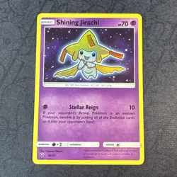 Shining Jirachi 42/73 Shining Legends Holo Pokemon - Image 1