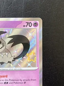 POKEMON MIMIKYU #160/091 PALDEAN FATES BABY SHINY RARE - ENGLISH NM PACK FRESH - Image 4
