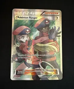 Pokemon Ranger 113/114 XY Steam Siege Full Art Holo Ultra Rare EN. (LP) - Image 1