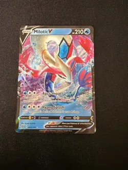 Milotic V 043/192 Holo V Rare Rebel Clash Pokemon NM Canadian Seller! - Image 1