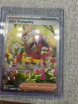 POKEMON AZ's TRANQUILITY 120/086 SPECIAL ILLUSTRATION RARE CHAOS RISING - Image 3