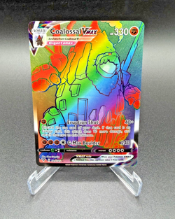 Pokemon TCG Coalossal VMAX (Secret) 189/185 Swsh04: Vivid Voltage Holo - Image 1