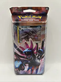 Pokemon DESTRUCTION FANG Theme Deck SM Crimson Invasion (Hydreigon) Sealed - Image 1