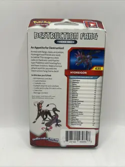 Pokemon DESTRUCTION FANG Theme Deck SM Crimson Invasion (Hydreigon) Sealed - Image 2