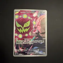 Pokemon TCG Cynthia's Spiritomb 244/217 Ascended Heroes Illustration Rare NM - Image 1