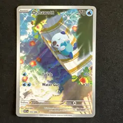 Oshawott - 105/086 - Illustration Rare - White Flare - Pokemon TCG - Image 1