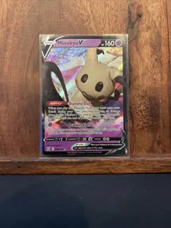 Pokemon TCG Mimikyu V Sword & Shield - Battle Styles 062/163 Holo Ultra Rare - Image 1
