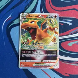 Pokemon Charizard VSTAR Ultra Rare SWSH09: Brilliant Stars 018/172 NM - Image 1